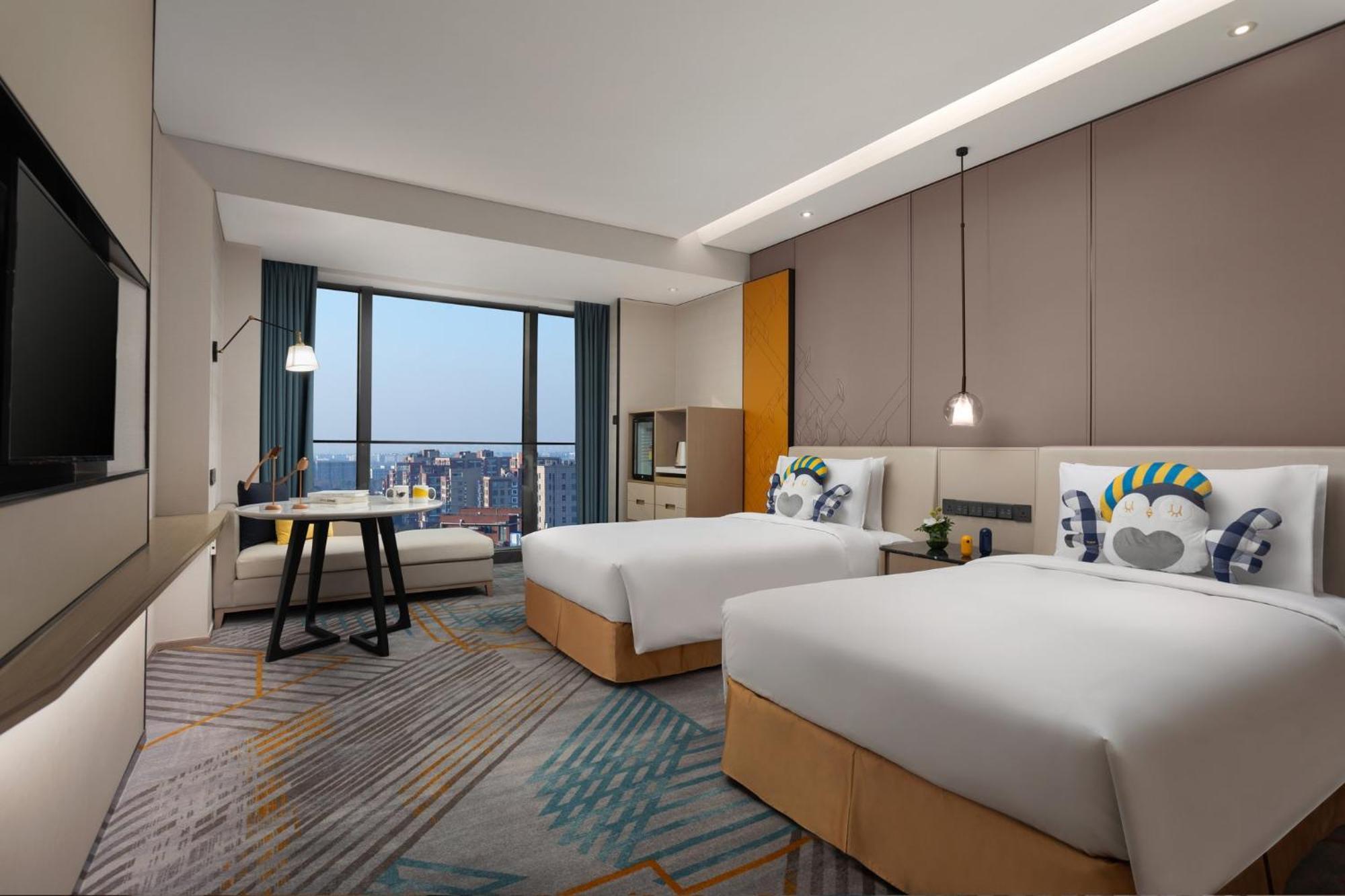 Voco Shanghai Hongqiao Hub By Ihg - 20 Mins Drive To Shanghai Hongqiao Int'L Airport And Necc Jiading Екстер'єр фото